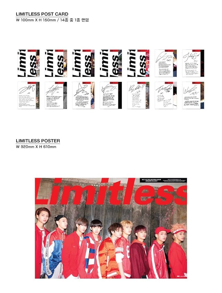 NCT127 - NCT #127 Limitless (2nd Mini Album) CD+Photobook+